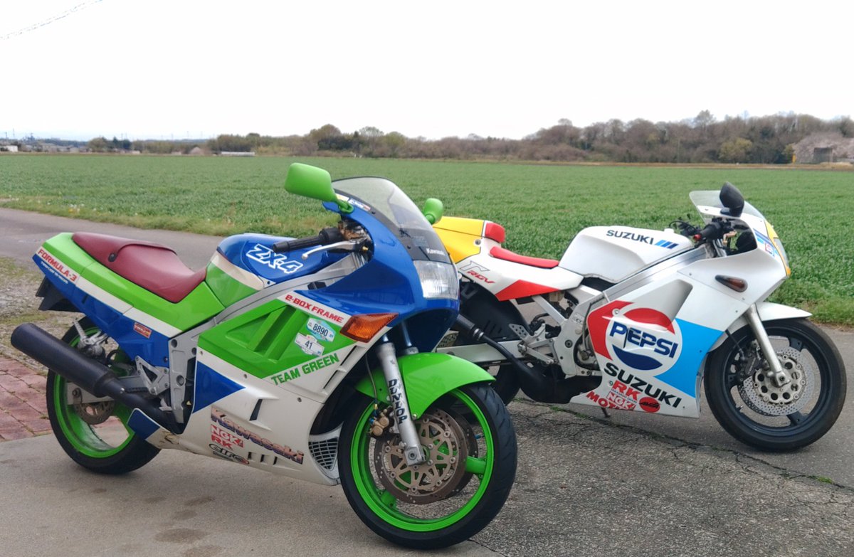 xjrxMHTamYN2ldR's tweet image. #88年会
#同窓会
#ZX4
#RGV250Γ
ようやく(^^)