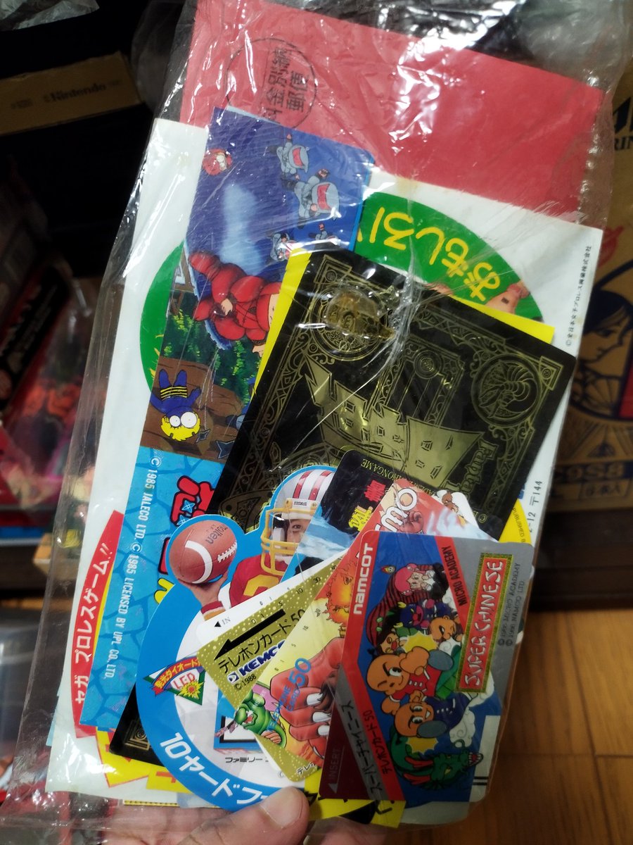 遊戯屋/ビックリマンシール/レトロゲーム/買取/販売/06-4308-4858午前11時～午後9時 tweet media