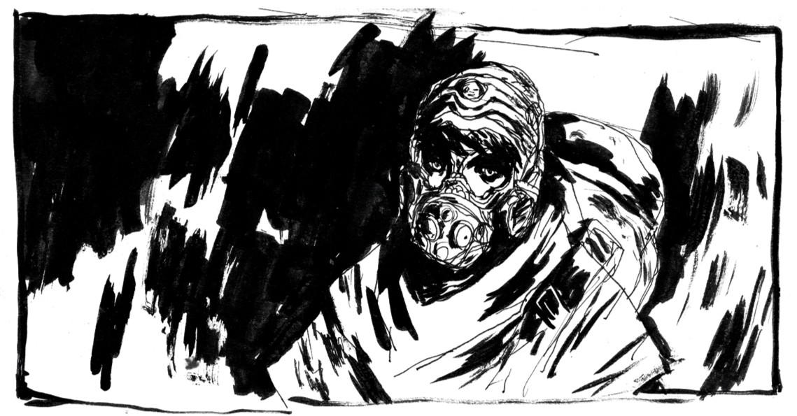 YvesRahuel's tweet image. #ink #inking #comics #sf