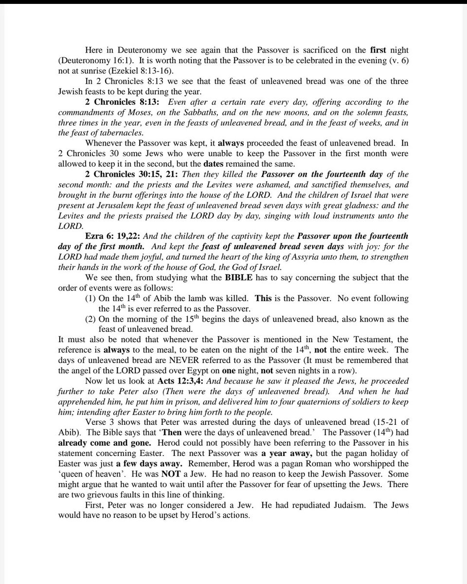 ShadowAristocat's tweet photo. Happy Firstfruits!
We do not celebrate Easter. Easter is a pagan holiday that King Herod and the Romans had observed.  The KJV correctly says Easter in Acts 12:4 (KJV)  And when he (King Herod) had apprehended him (Peter), he put him in prison, and delivered him to four quaternions of soldiers to keep him; intending after Easter to bring him forth to the people.
The modern bibles erroneously say passover, replacing Easter.  1 King Herod and the Romans did not celebrate the Jewish Passover   2 The Passover had already come and gone since the days of unleavened bread  followed after the Passover. Acts 12:3  And because he (Herod) saw it pleased the Jews, he proceeded further to take Peter also. (Then were the days of unleavened bread.)  We celebrate Firstfruits not Easter
#HappyFirstfruits