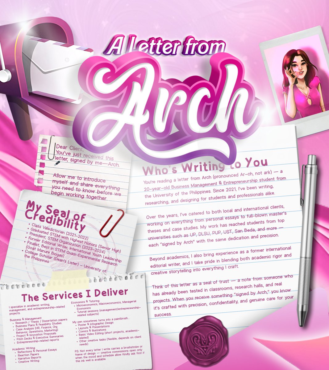signedarrch's tweet photo. 📬 A letter finds its way to you today.

Countless words fade into silence... but when this one opens, you'll know it was waiting for you all along.

And if you wonder how it reads on the other end, the voices remain sealed and waiting in the archives of #signedbyarch. 💌 https://t.co/bTXdROvMTq