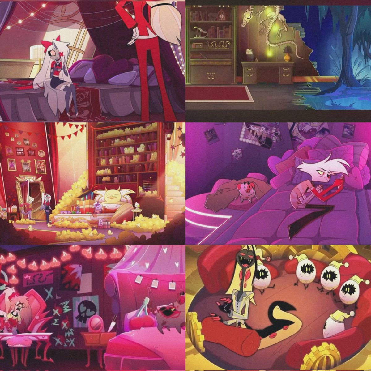 ArmentaRod96's tweet image. The only rooms we haven't seen in these two seasons are Husk's and Nifty's; I hope to see what the design of both of them is like in the third season 👀
#HazbinHotel #Season3 #Husk #Nifty