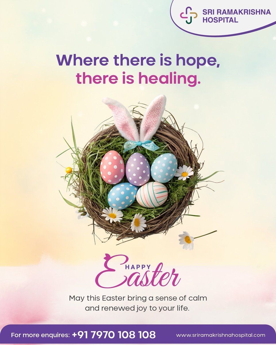 May this joyful season fill your heart with renewed hope, peace, and the warmth of new beginnings. 

Just as Easter symbolizes renewal and new life, we remain committed to bringing healing and care to every life we touch. 

Wishing you all a blessed and a joyful Easter!