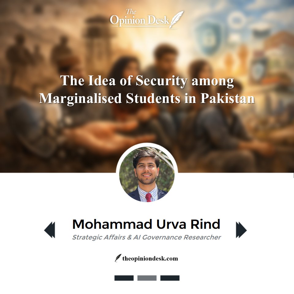 TheOpinionDesk_'s tweet image. Read the full article here: 👉 theopiniondesk.com/the-idea-of-se…

Author: Mohammad Urva Rind

#HumanSecurity #Balochistan #StudentPerspectives #PakistanPolicy #CriticalSecurity #EducationRights #IdentityAndFreedom #CPEC #TOD #TheOpinionDesk #The_Opinion_Desk #T_O_D
