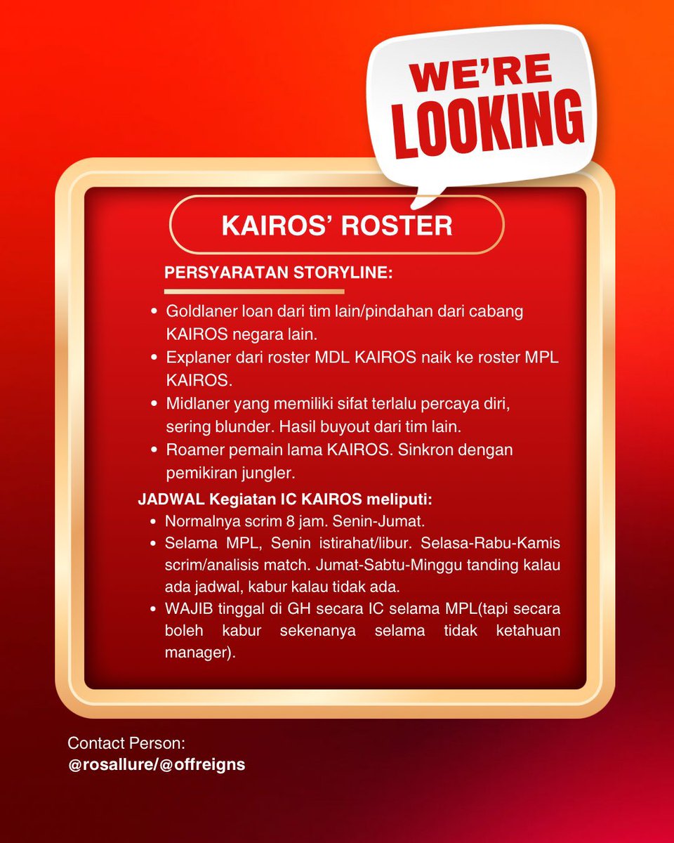 KAIROS Moran. tweet media