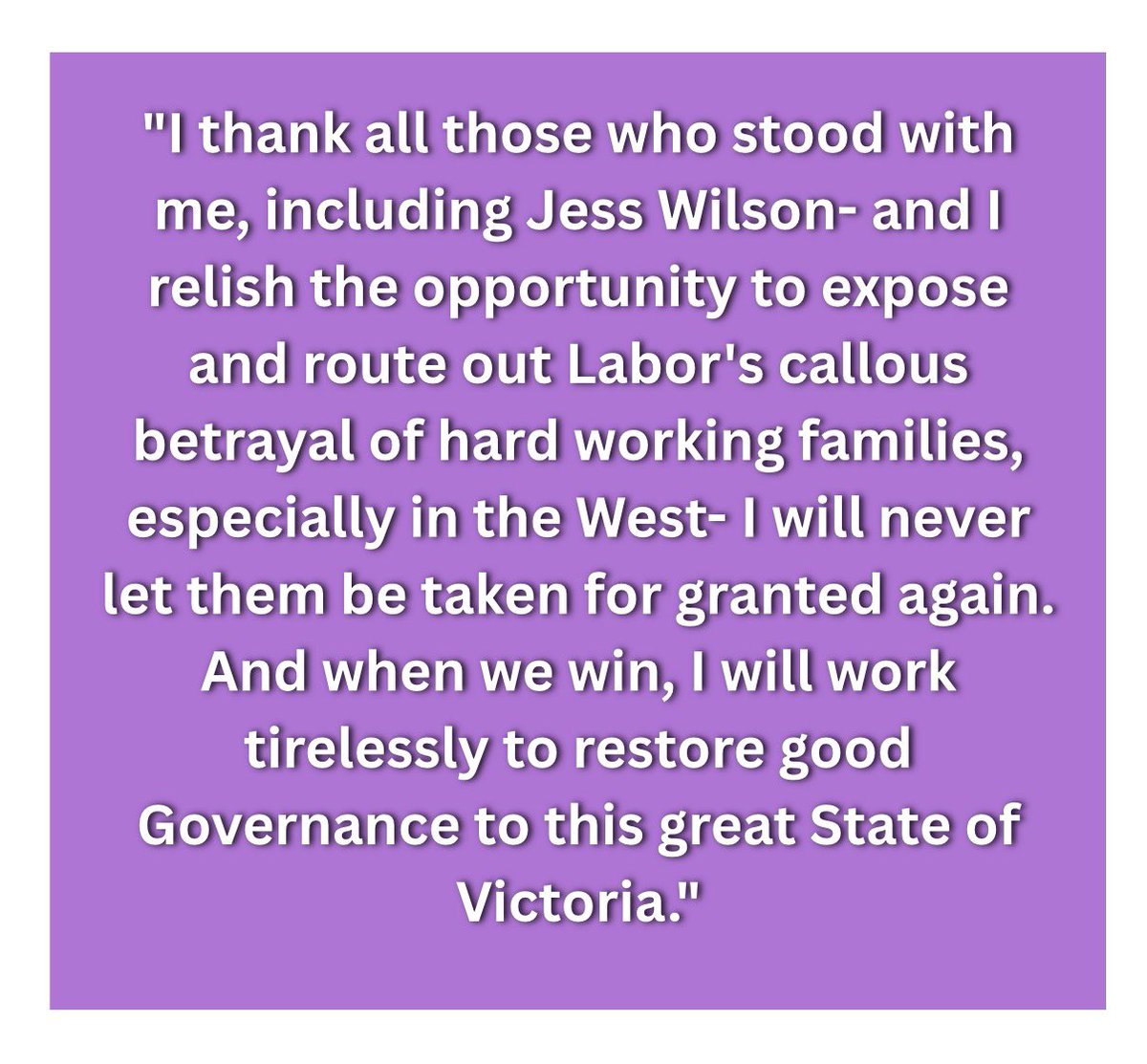 On being officially re-endorsed for my current position: