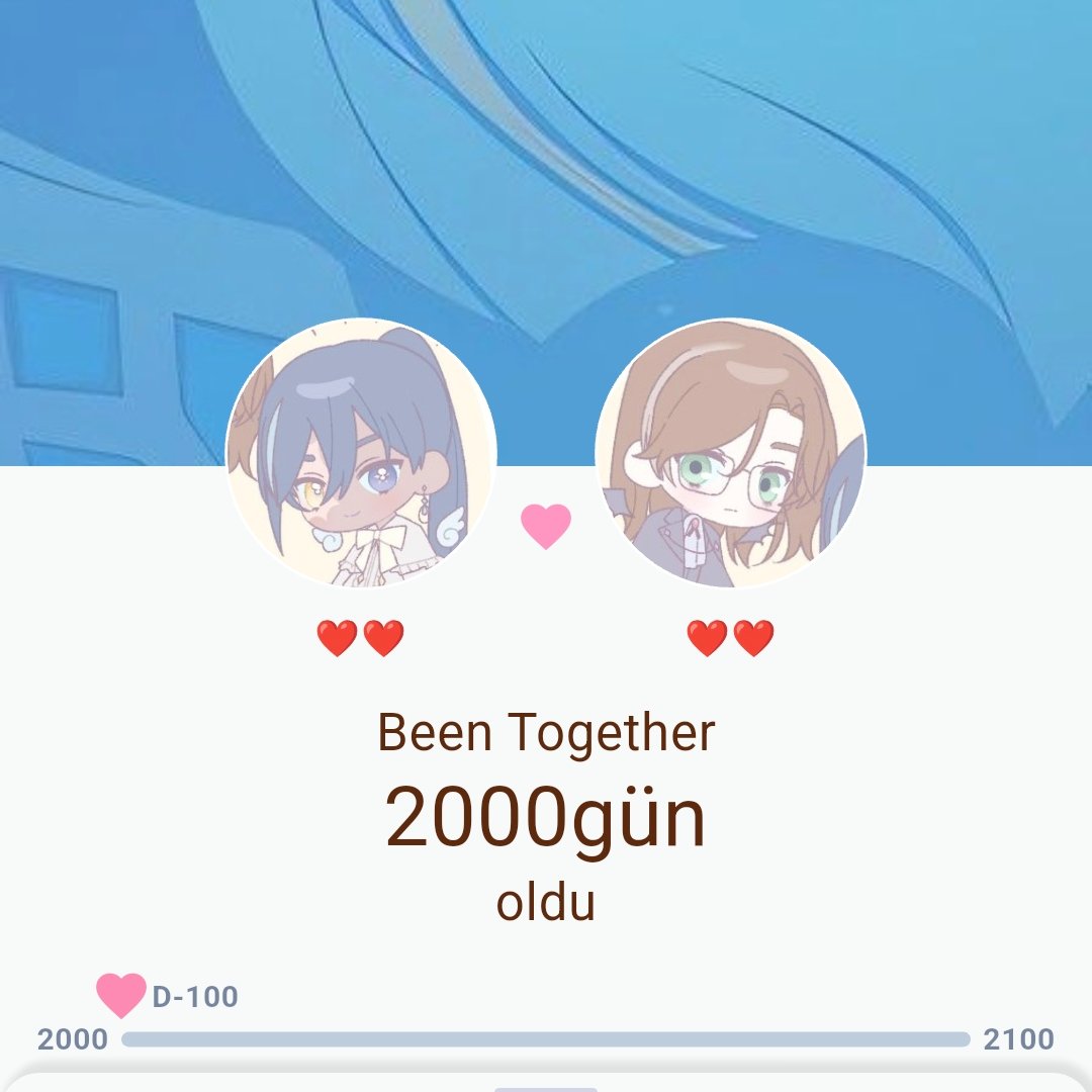 Saturna🏳️🌈🏳️⚧️🧷 KAEYA İLE 2000. GÜN tweet media