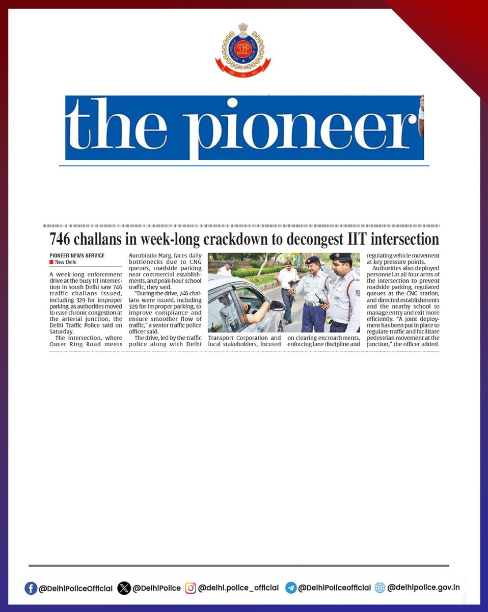 Delhi Police tweet media