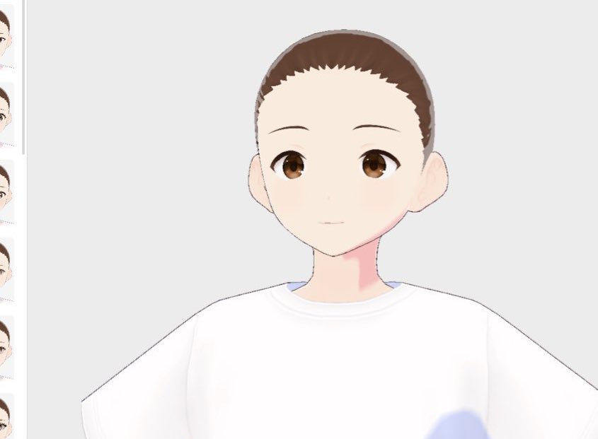 asanagi_hotaru's tweet image. ←これが         こう→
 #VRoid