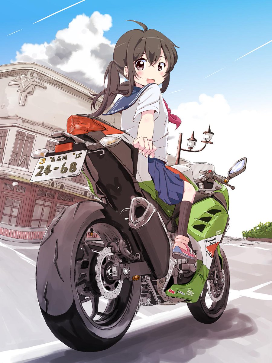 「こっちがNinja250」|まるよのイラスト