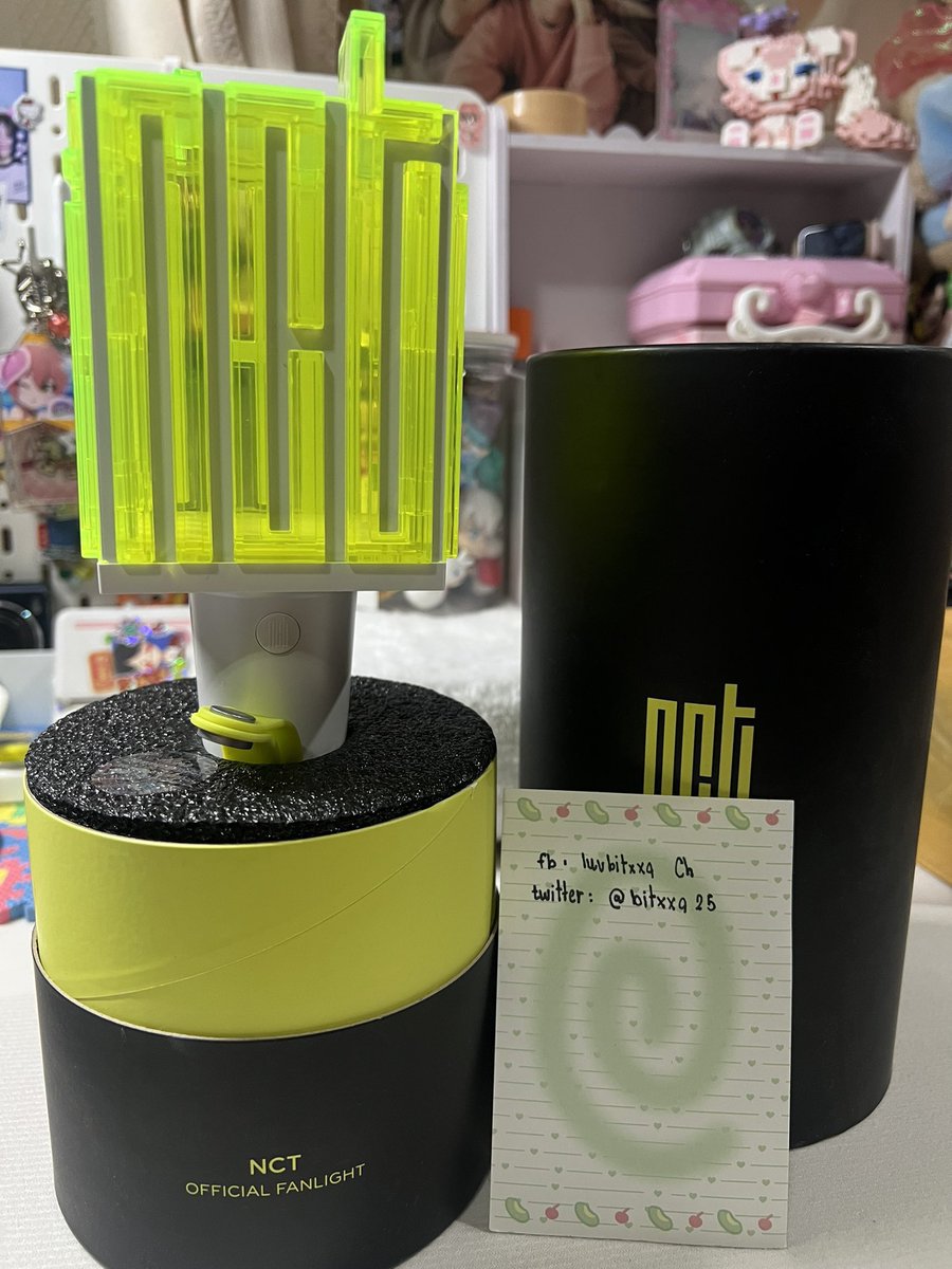 bitxxq25's tweet photo. ส่งต่อแท่งไฟวุ้นกรอบ 500 รวมส่ง

#ตลาดนัดnct #ตลาดนัดnctdream #ตลาดนัดnctwish #ตลาดนัดnct127 #ตลาดนัดอซท https://t.co/cxn4mjLJn5