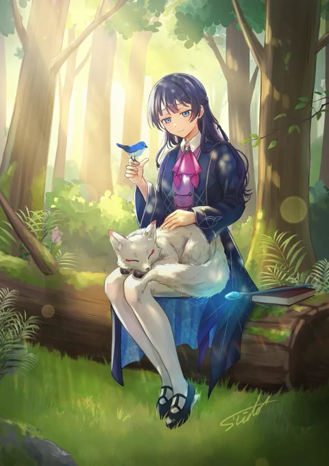 さやかちゃん #ハスノソラファンタジー