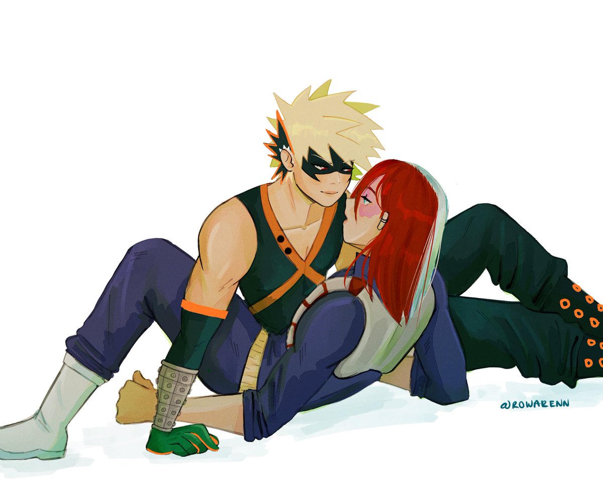 rowarenn's tweet photo. loved this comm i did a few days ago 🧡💙 #bktd #tdbk #bakutodo #2top https://t.co/VD9gyivai3