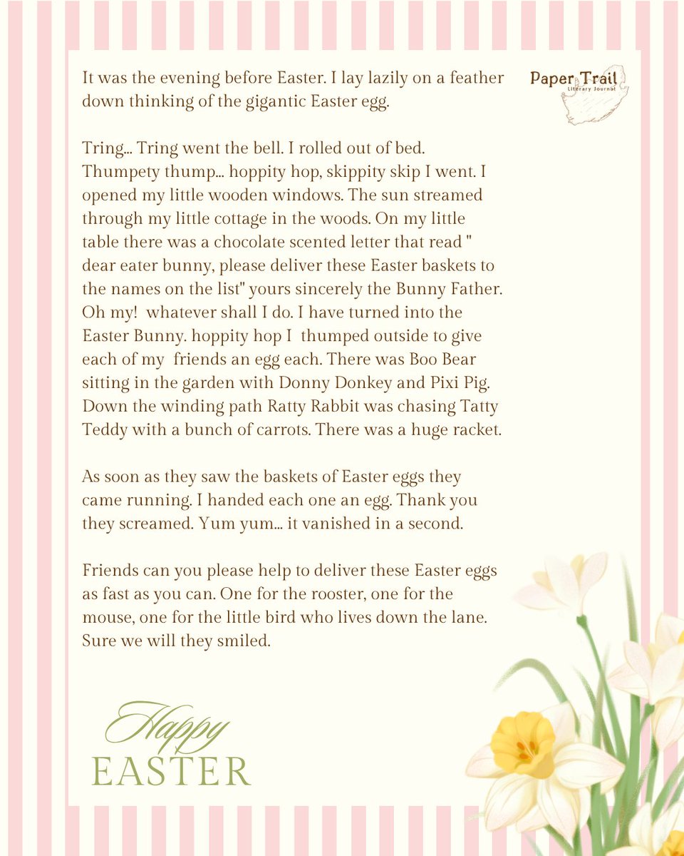 Paper Trail Literary Journal tweet media