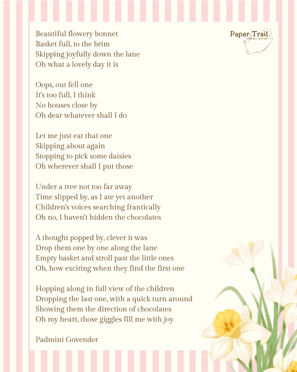 Paper Trail Literary Journal tweet media