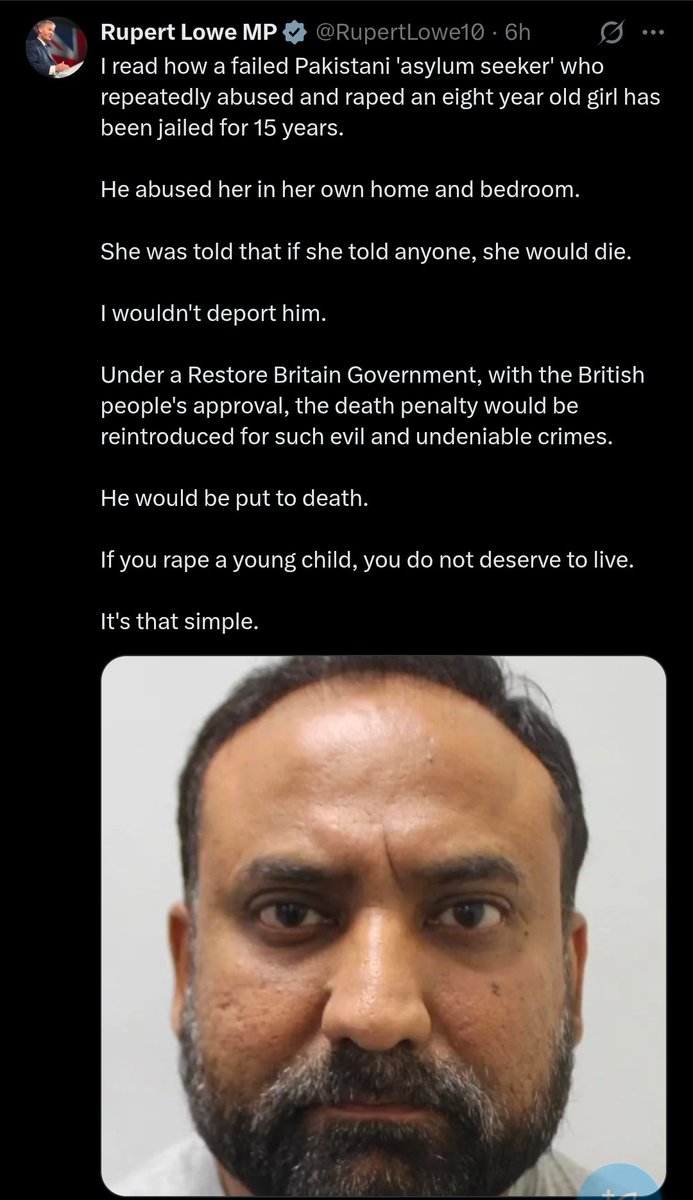 JourneyMacro's tweet photo. @SaP011 I'll leave this here

Death penalty for child rapists https://t.co/muGbTsdIa0