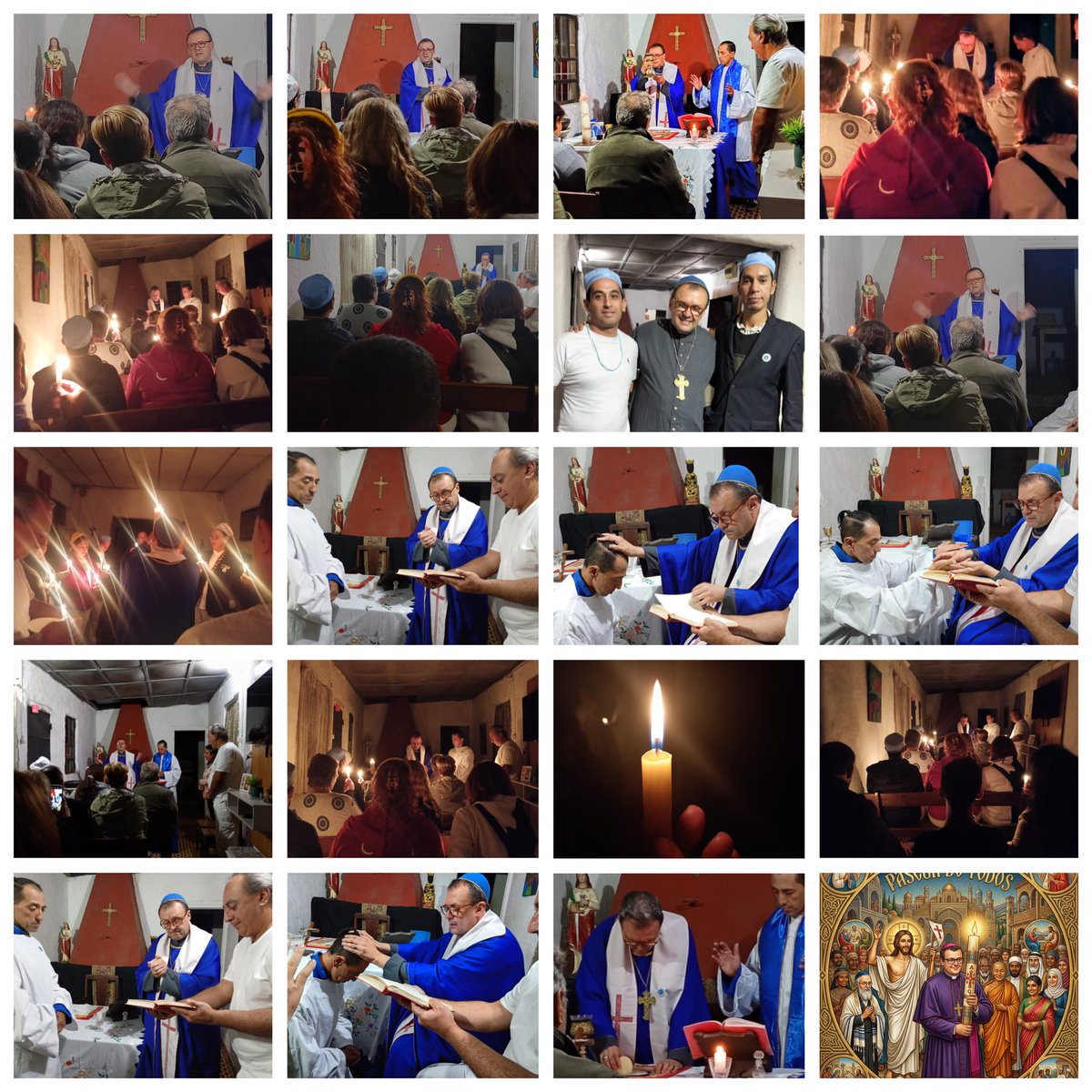 ArzobispoCamach's tweet photo. Vigilia Pascual 2026 presidida por Monseñor Sebastián Camacho Bentancur en la Iglesia Vieja de Manzilón de la ciudad de Montevideo. Felices Pascuas de Resurrección!! https://t.co/nSnF5MVvOg