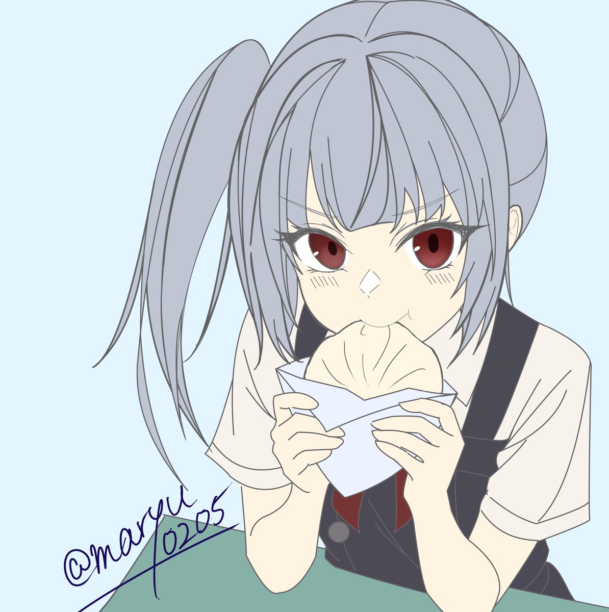 まるまる@筆遅 tweet media