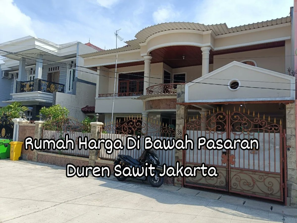 sugi_properti's tweet photo. BU! RUMAH BESAR 2 LANTAI DUREN SAWIT – TURUN HARGA DRAMATIS!
Kesempatan langka punya rumah luas dalam komplek eksklusif, aman &amp; nyaman 24 jam.
✔ Bangunan kokoh (bata merah + cakar ayam)
✔ 3+1 kamar | 4+1 kamar mandi
✔ LT 252 m² | LB 320 m²
📞 Sugi: 0813 1162 0188 https://t.co/1Ix8YE3UHT