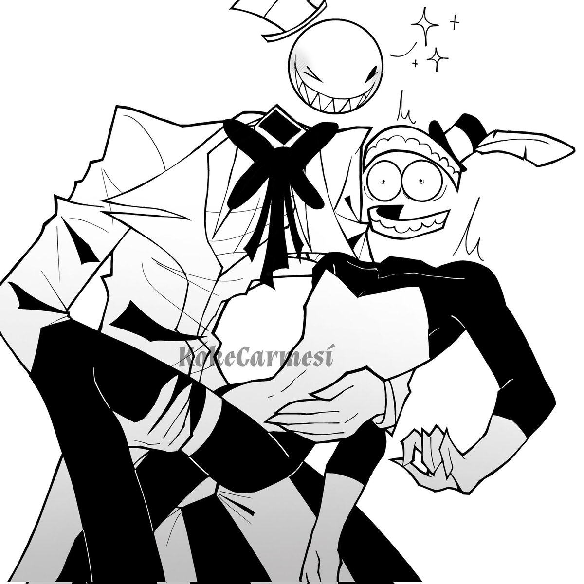 lapapaconsal28's tweet image. He looks fine #tadc #caine #bubble