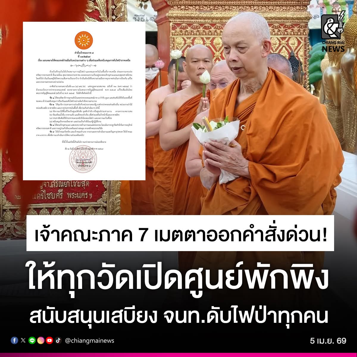 Chiang Mai News tweet media