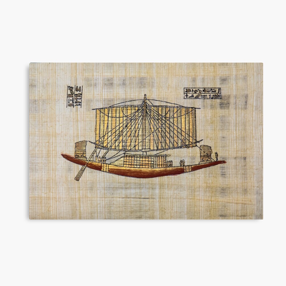 HurmerintaArt's tweet image. A painting on papyrus of an old wooden sailing boat in Egypt. Ancient art. Egyptian art. 
#mousepads #wallart #pillows
#ancientart #egypt

redbubble.com/i/mouse-pad/Eg…