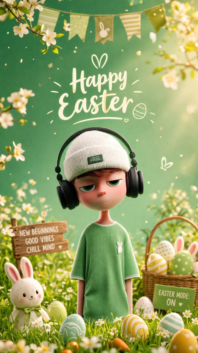 Gm fam 🔥.

Easter is a reminder that no matter how quiet, heavy, or uncertain life may feel, new beginnings are always possible. Just like the season changes and flowers bloom again, we too are given a chance to rise, to grow, and to step into something better. Let this Easter