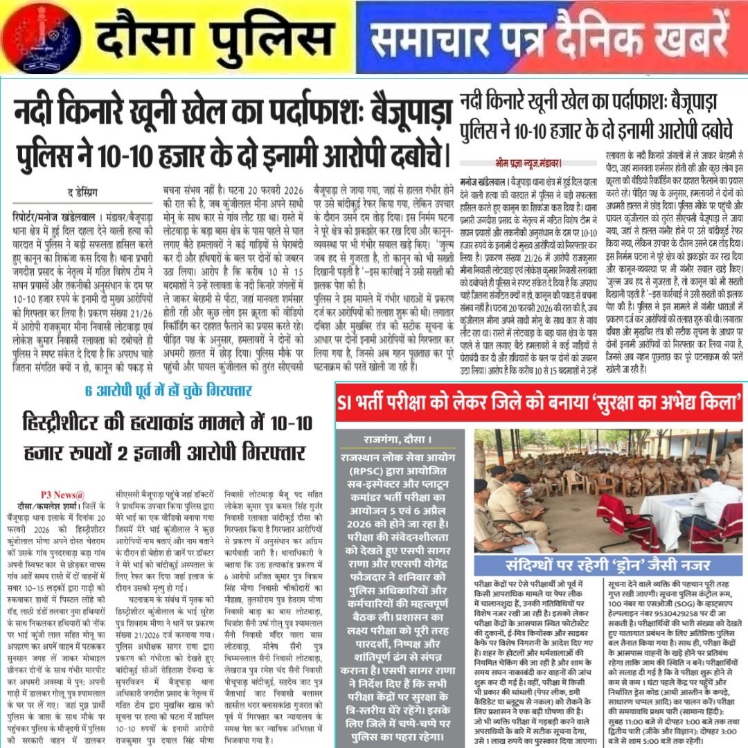 Dausa Police tweet media