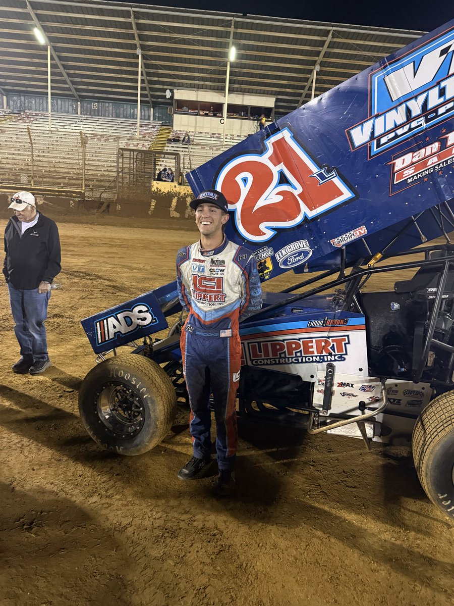 pvillespeedway's tweet photo. Landon Brooks in victory lane! https://t.co/yEcIO98mlA