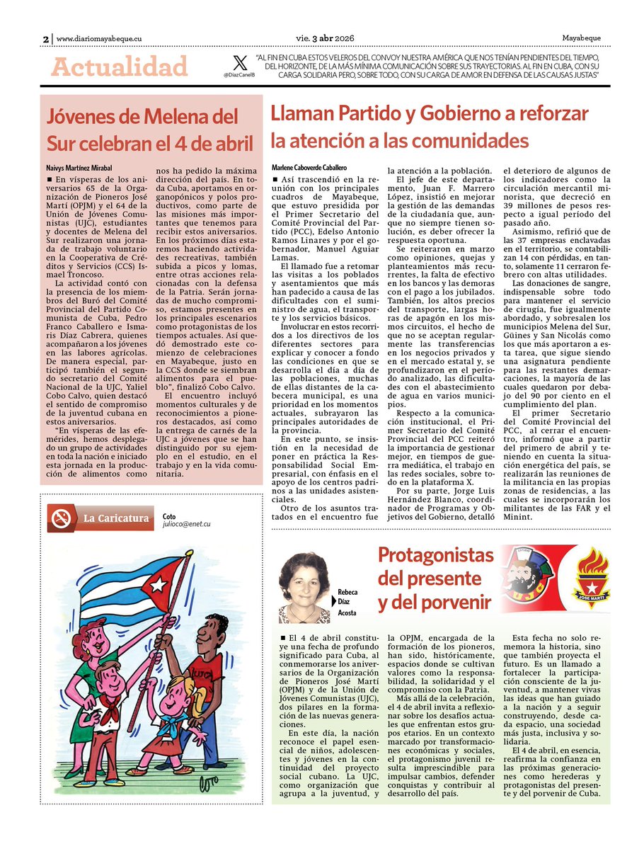 Diario Mayabeque tweet media