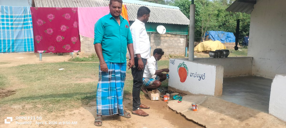PMKCuddaloreDt's tweet photo. #NDA கூட்டணியில் போட்டியிடும்,
பாமக காட்டுமன்னார்கோவில் சட்டமன்ற தொகுதி வெற்றி வேட்பாளர் அன்பு சோழன் அவர்களை ஆதரித்து சுவர் விளம்பரம் செய்யும் பணியில் பாமக நிர்வாகிகள்

#PMK #NDA #ADMK #KMKovil https://t.co/AJEUTKq6JU