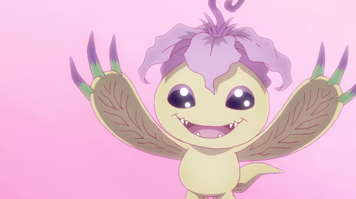 OHH! Pomumon &amp; Aruraumon are in the new ending!! 

They’re so cute!! #DigimonBeatbreak