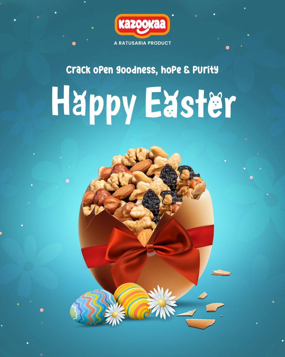kazookaa's tweet photo. Easter is all about joy, renewal, and fresh starts. Celebrate with something that's as clean and wholesome as the season itself. https://t.co/DKdqKYRmiQ