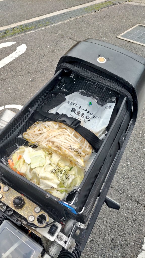 僕のカタナは荷崩れ防止ベルトも下二本、上三本で備えてます

※そもそも利便性を求めるバイクじゃない