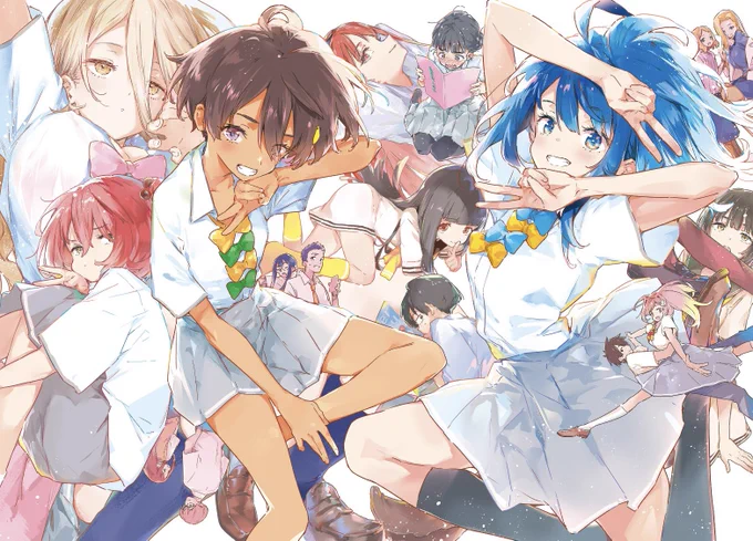 Ninety-one amazing beautiful episodes of "Make Heroine ga Oosugiru!" (Too Many Losing Heroines!) have already aired. What a joy to see this incredible series continue. #マケイン #makeine #マケイン91話