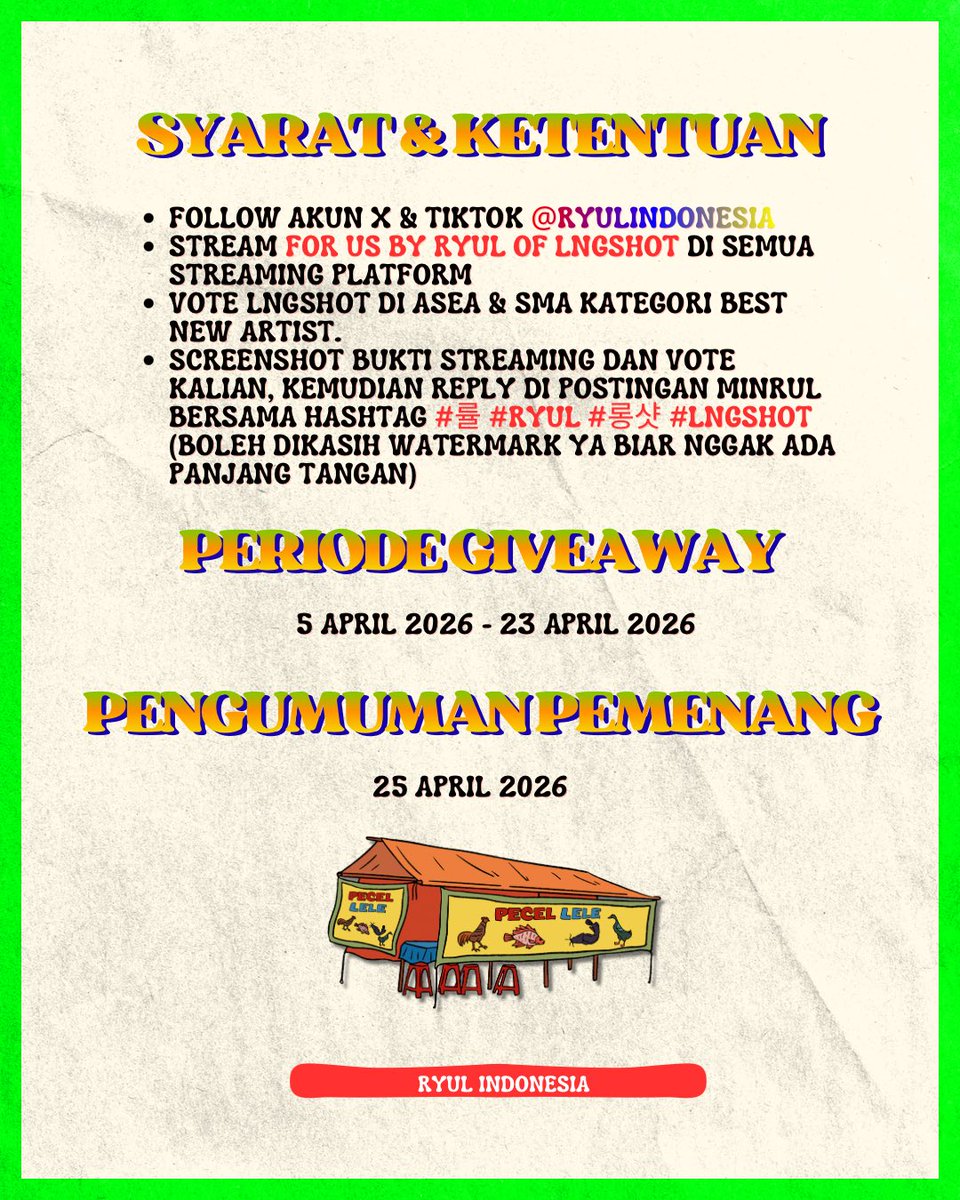 RYUL INDONESIA tweet media