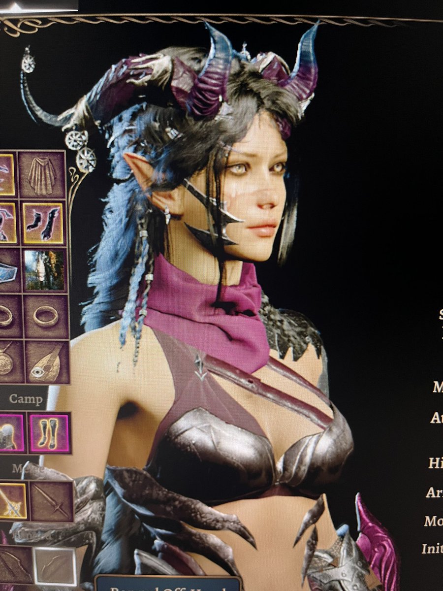 guys do we fw my bg3 character her name is Vyren