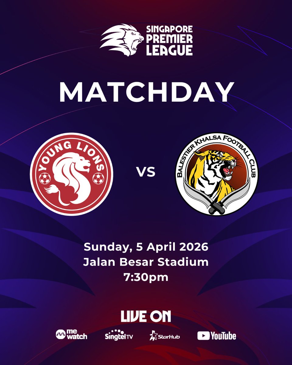 SGPremierLeague's tweet image. The Tigers are back tonight, looking to get their season back on track at Jalan Besar🫡

#SPL #SingaporePremierLeague