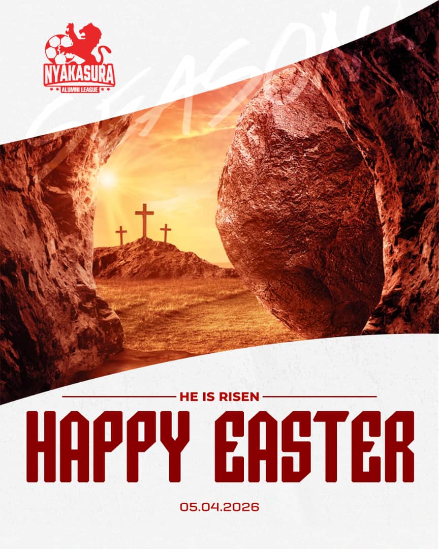 NyakasuraLeague's tweet photo. "As iron sharpens iron, so one person sharpens another (Proverbs 27:17). Celebrating the Risen Christ, let us leverage our shared legacy to uplift and network". Happy Easter. https://t.co/b3IeNTqGQs