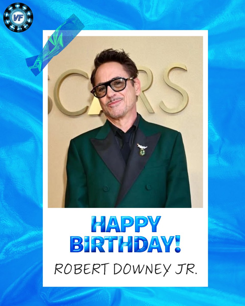 VaneFarango's tweet photo. ✨ Hoy cumple años el hombre que redefinió el cine de superhéroes 🦾

🎉 Feliz Cumpleaños @RobertDowneyJr

👇🏻 ¿Cuál de sus películas es tu favorita? 👇🏻

#robertdownejr #ironman #marvel #mcu #Cine https://t.co/cTbuZqIQZr