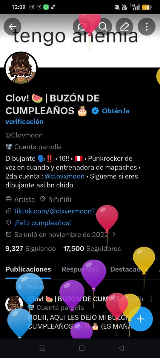 Clov! 🍉 | BUZÓN DE CUMPLEAÑOS 🎂 tweet media