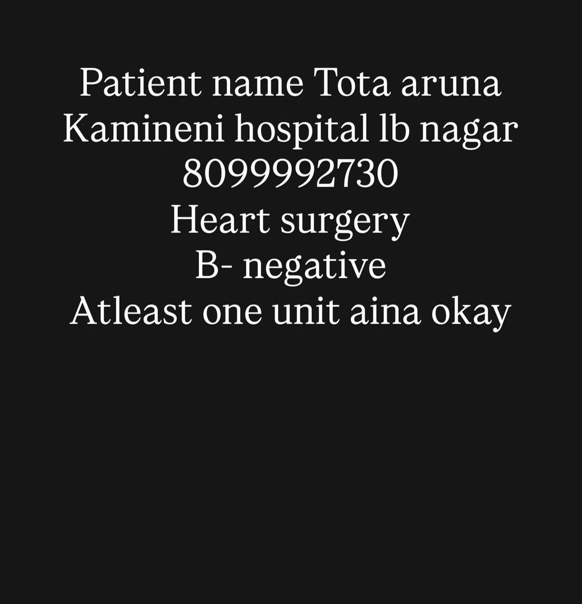 Saikrishna (తెలంగాణ బిడ్డ)🇮🇳 tweet media