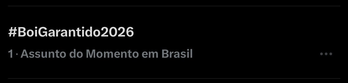 Boi Garantido tweet media