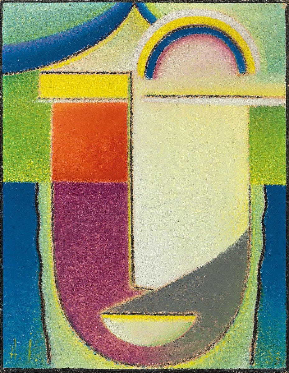 opaidoroberto's tweet photo. #Kunst an #Ostern.
Symbolik und Parallelität von Ereignissen, die sich niemand gern eingestehen möchte. #art #painting #expressionism #Expressionismus
Alexej von Jawlensky. Abstrakter Kopf: Ostern, 1933. https://t.co/JnE38cPkAl