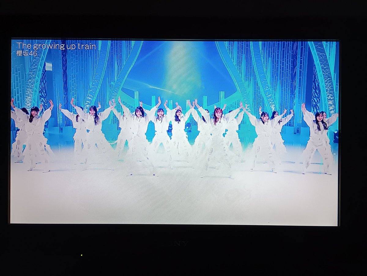 kuriko99300554's tweet image. #Mフェア の #櫻坂46｢♪#TheGlowingUpTrain｣もチェック終わり｡