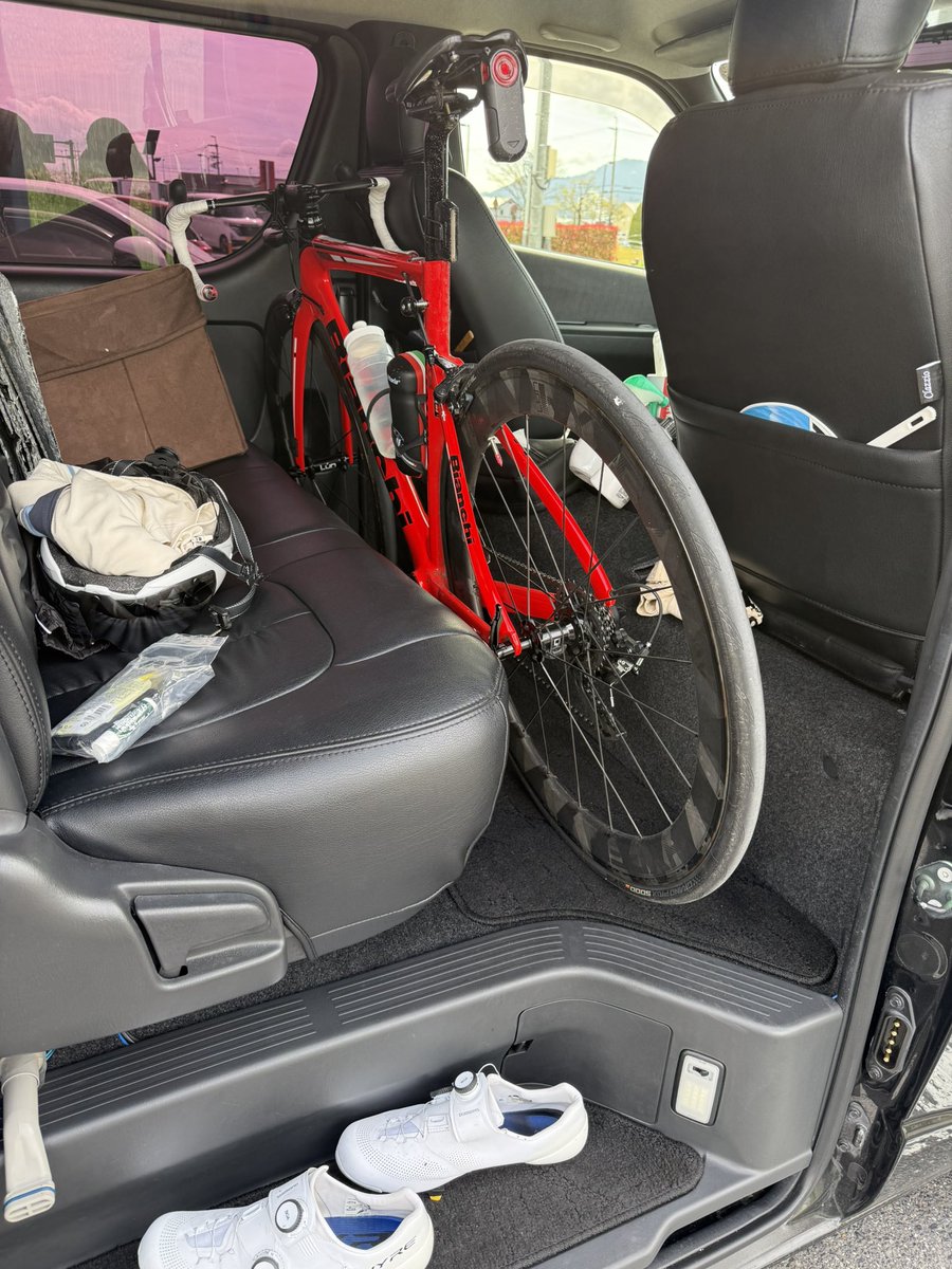 ビワイチ終了！

前半頑張って後半完全に脚無くなりました！🤣

おかげでFTP更新✨