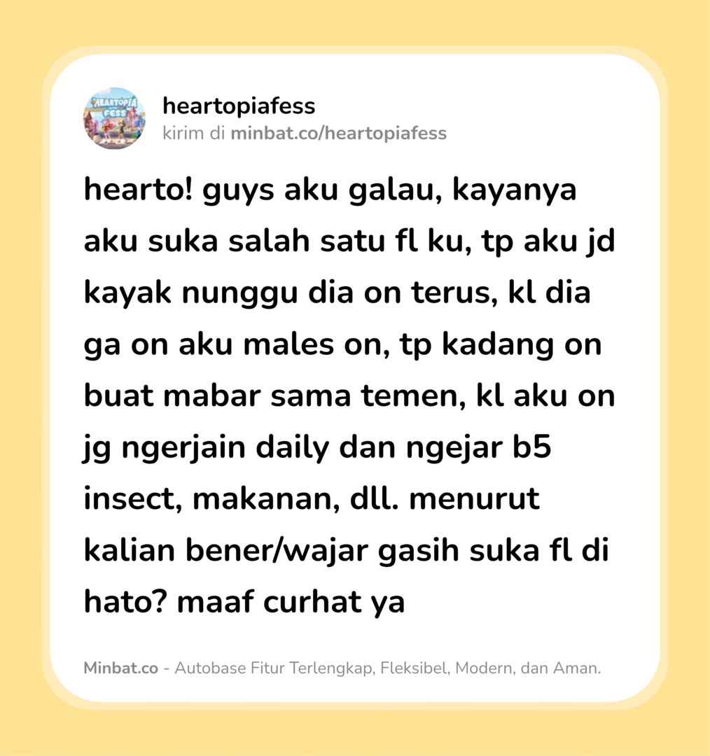 HEARTOPIA FESS tweet media