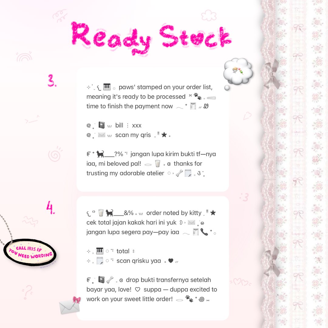 iris, wording! tweet media