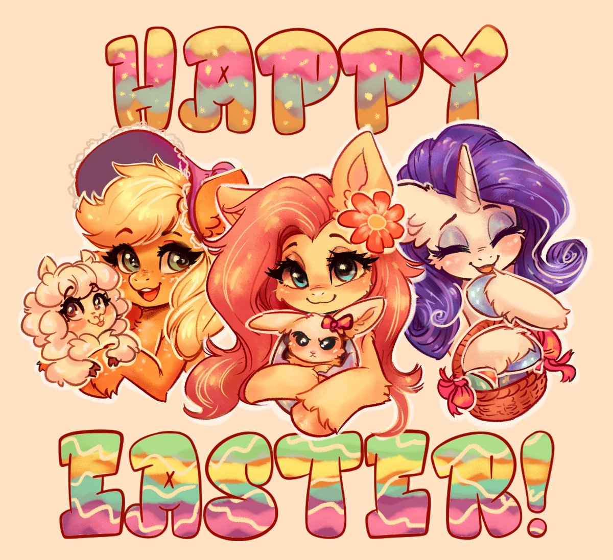 KPolnoc's tweet image. How Easter usually goes: 😌🐣
vs…⬇️

#MLP #Easter #Egg #mlpart #cute #EasterEgg