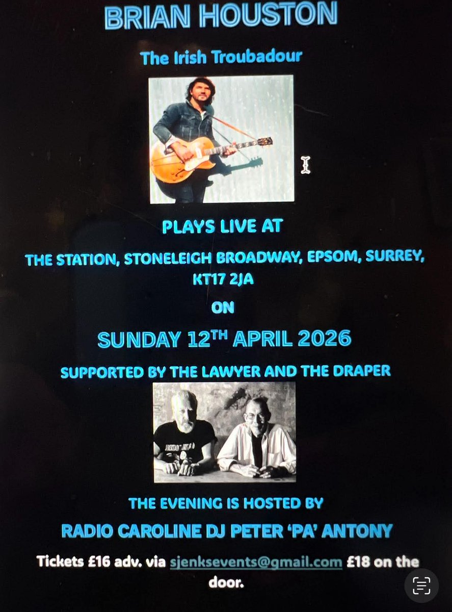SEJenks's tweet photo. Sunday 5.4.26, Q-Burn with @Peter_pa_antony. Last opportunity to hear the artists featured under the Spotlight, Brian Houston &amp; @theblackcrowes. 
18:00 https://t.co/qZvSwRd0Hp
20:00 https://t.co/2zi3uyQNXy
21:00 https://t.co/Psyyk02KMa 
00:00 https://t.co/SBTyXhlUHw https://t.co/JRAhIyoboq